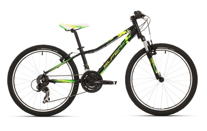 Superior XC 24" Paint gloss black-neon green-lime green 2017  - Superior XC 24