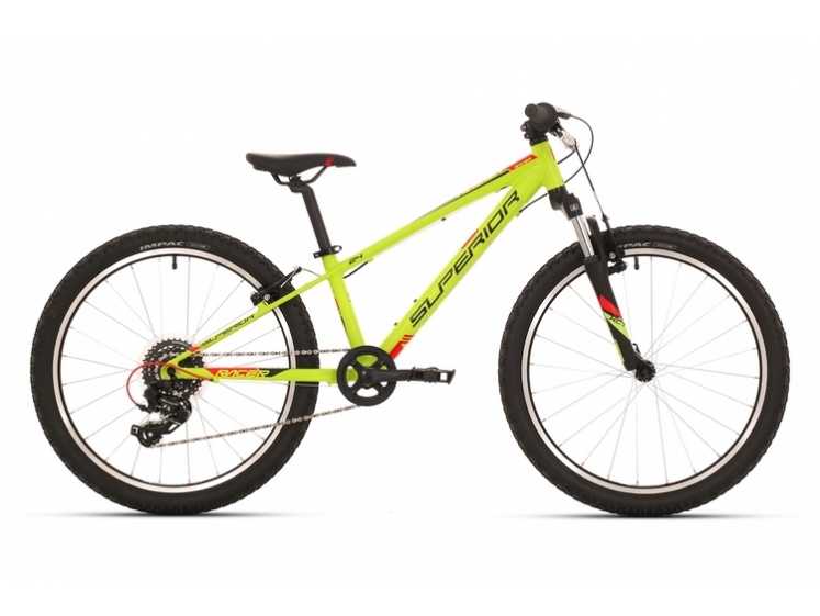 Superior Racer 24" matte radioactive yellow/black/red 2018  - Superior Racer 24