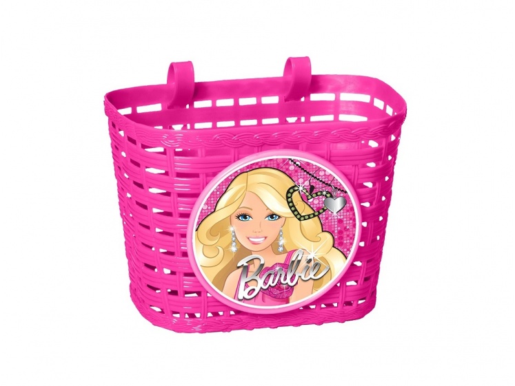 Košík přední plastový Barbie  - Košík přední plastový Barbie