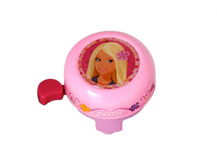 Zvonek dětský Barbie růžová  - Zvonek dětský Barbie