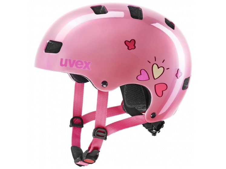 Uvex Kid 3 Pink heart 51-55cm   - Uvex Kid 3 Pink heart