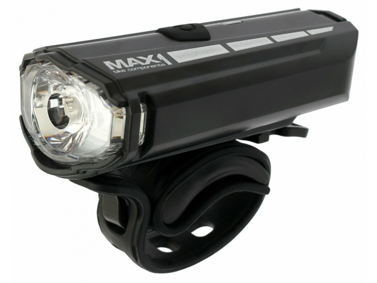 MAX 1 světlo přední Highlight USB černá  - MAX1 světlo přední Highlight USB