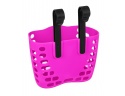 Force košík přední plastový růžový  - Košík přední plastový Force růžový