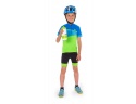 Etape cyklistické kalhoty Junior černá/zelená vel.116/122  - Etape cyklistické kalhoty Junior černá/zelená